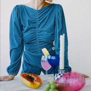 🧚🏻Tyler Mcgillvary Blue Velvet Set 🧚🏻